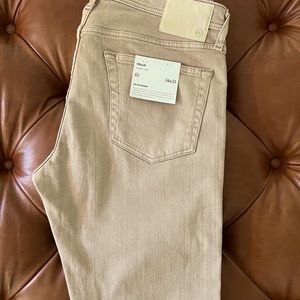 AG Jeans Tellis modern slim size 34 - Adriano Goldschmied (Tan/Khaki Color)